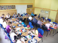 Zeichenschule im Mai